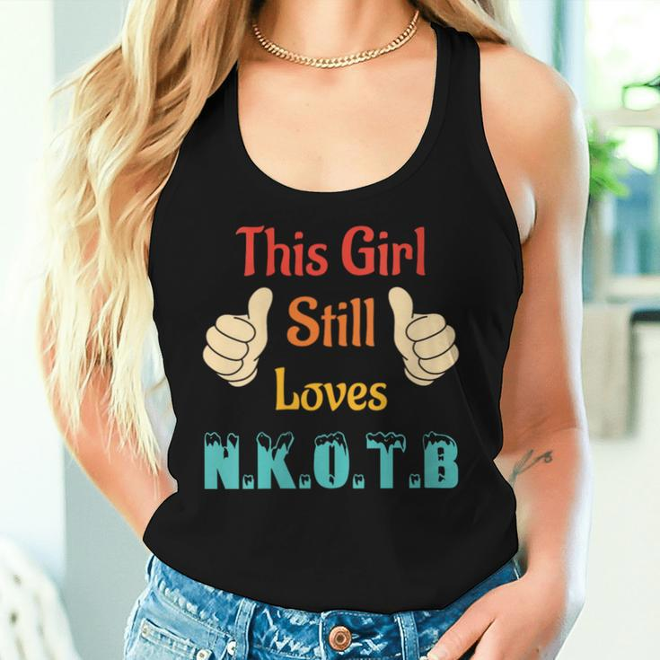 This Girl Still Loves NKOTB Vintage Apparel Women Tank Top Gifts for Her