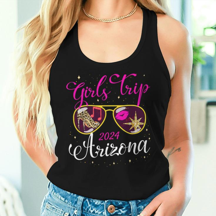 Girls Trip Arizona 2024 For Weekend Birthday Squad Women Tank Top Gifts for Her