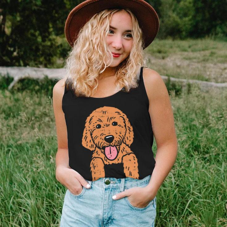 Goldendoodle Pocket Cute Dog Pet Lover Owner Women Women Tank Top Gifts for Her