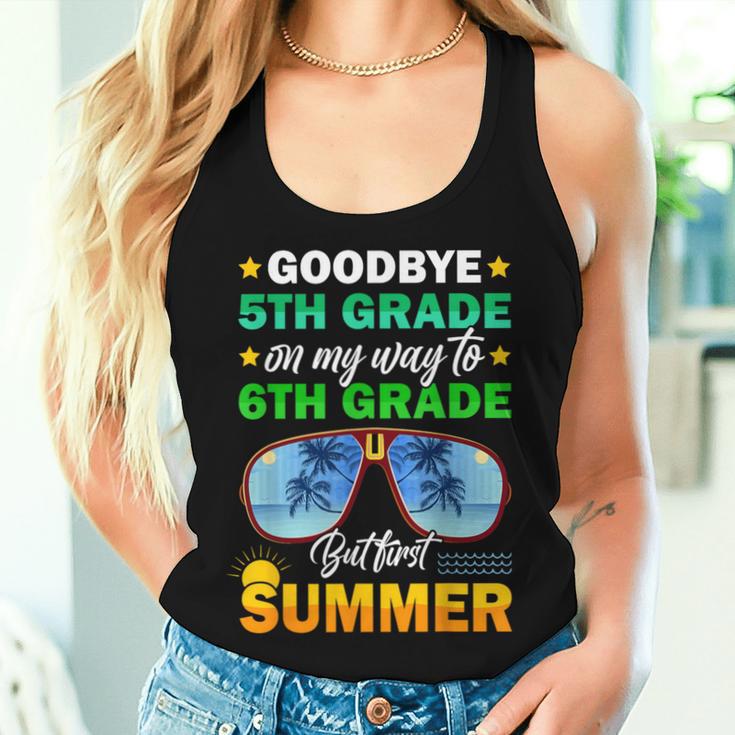 Goodbye 5Th Grade Graduation 2024 On My Way To 6Th Grade Women Tank Top Gifts for Her