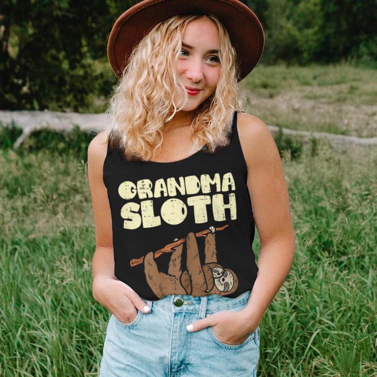 Grandma Sloth Nana Mimi Grandmother Women Women Tank Top Gifts for Her