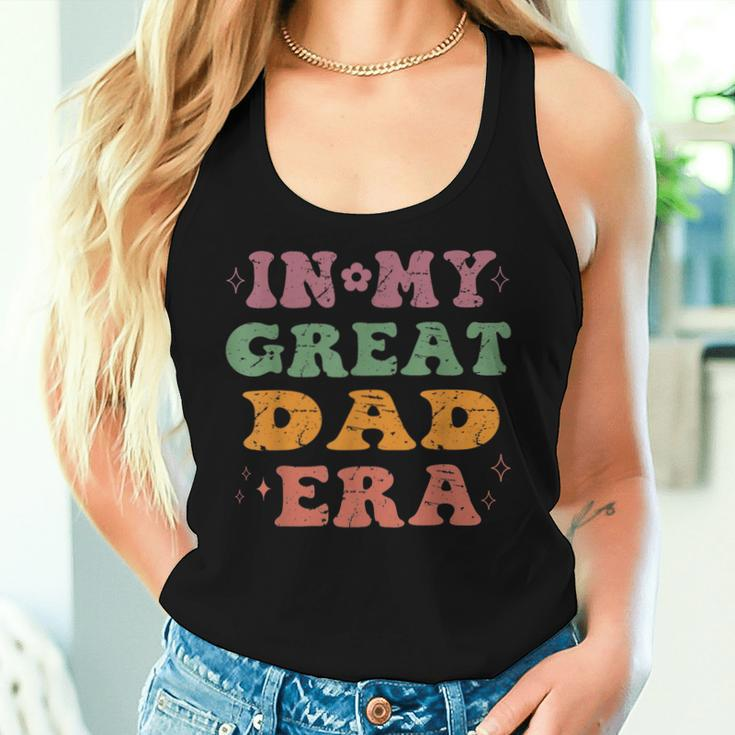 Groovy In My Cool Dad Era Great Daddy Era Fathers Day Women Tank Top Gifts for Her
