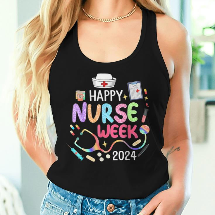 Happy National Nurses Nurse Appreciation Week Women Tank Top Gifts for Her