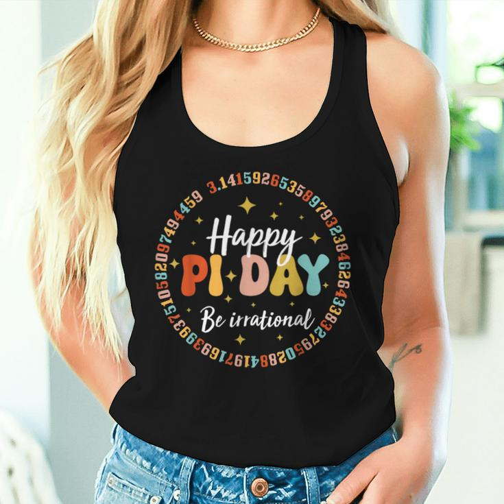 Happy Pi Day Math Lover Teacher 314 Pi Numbers Nerd Women Tank Top Gifts for Her