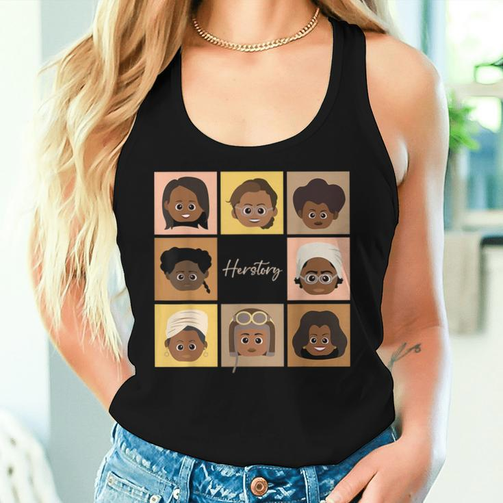 Herstory Makers African Roots Black History Month Women Tank Top Gifts for Her