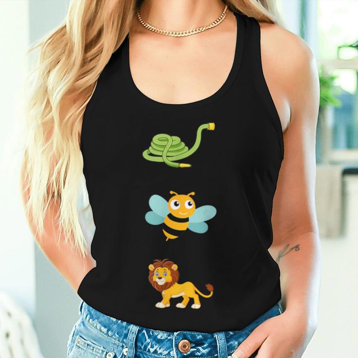 Hose Bee Lion Cute Women Tank Top Gifts for Her