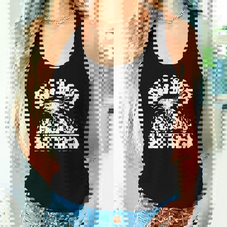 All Hot & Buttered Crawfish Eating Lover Women Tank Top Gifts for Her