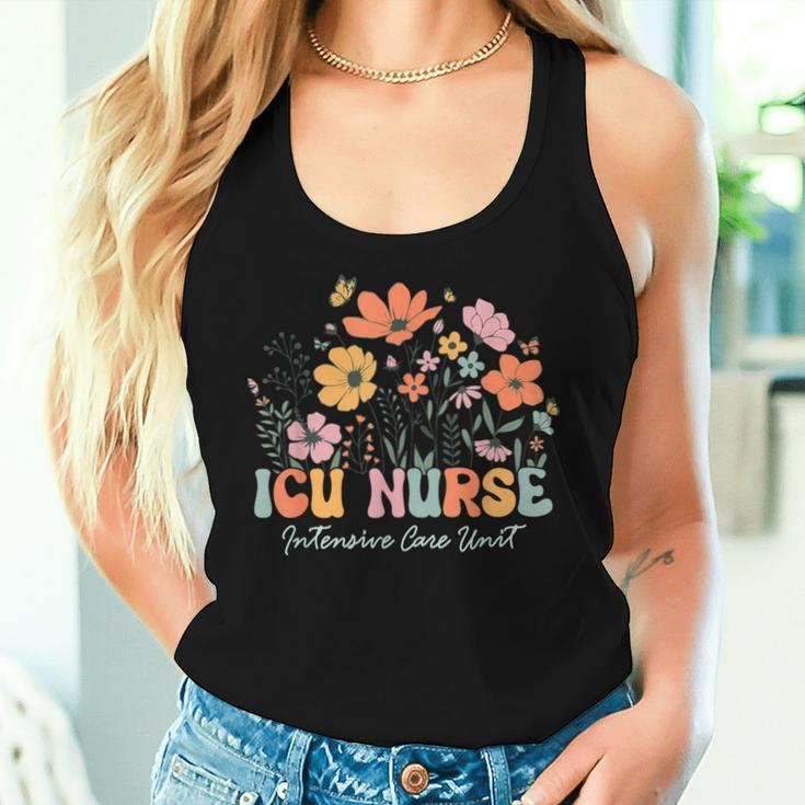 Icu Nurse Intensive Care Unit Nurse Nursing Nurse Week Women Tank Top Gifts for Her