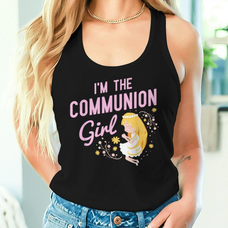 I'm The Communion Girl First 1St Holy Communion Women Tank Top Gifts for Her