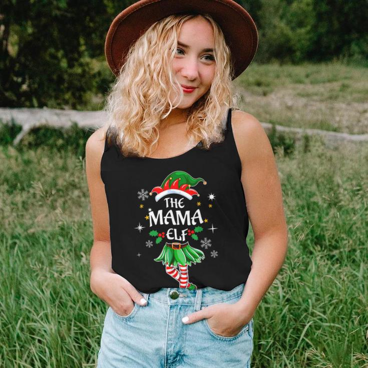 I'm The Mama Elf Cute Family Christmas Matching Women Tank Top Gifts for Her