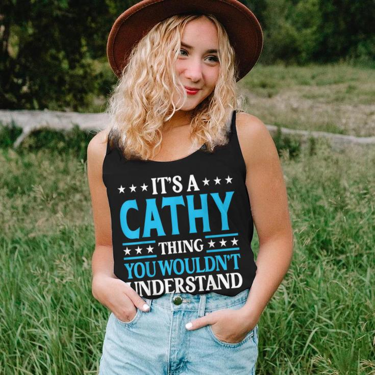 It's A Cathy Thing Wouldn't Understand Girl Name Cathy Women Tank Top Gifts for Her
