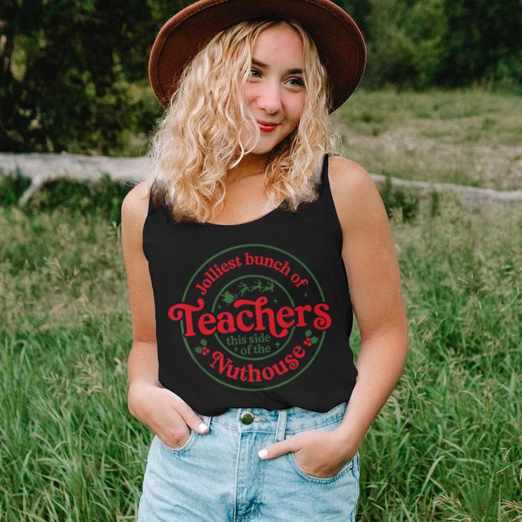 Jolliest Bunch Of Teachers This Side Of The Christmas Women Tank Top Gifts for Her