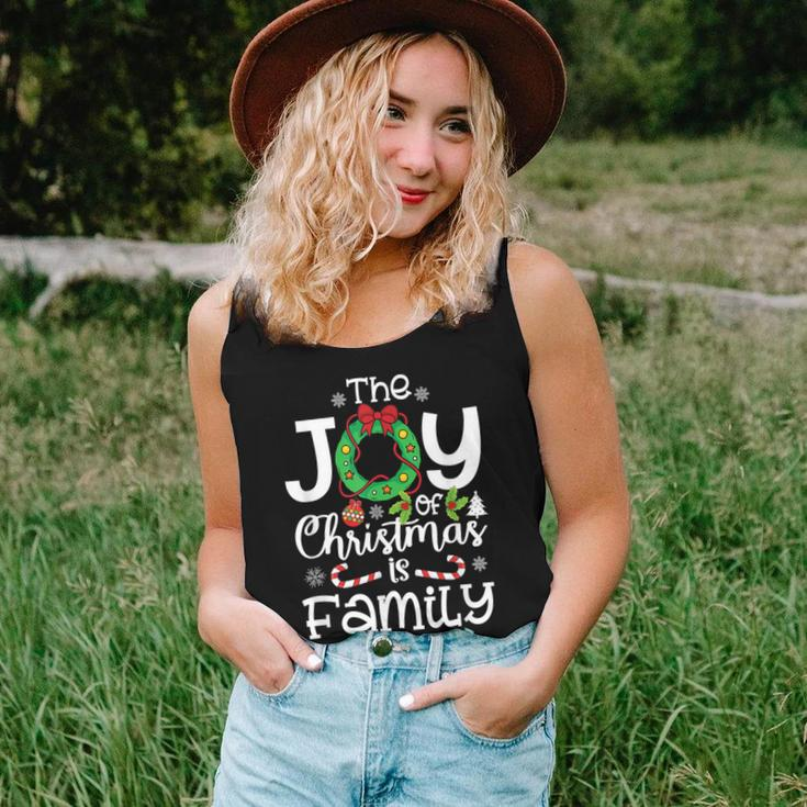 The Joy Of Christmas Is Family Xmas Family Women Women Tank Top Gifts for Her