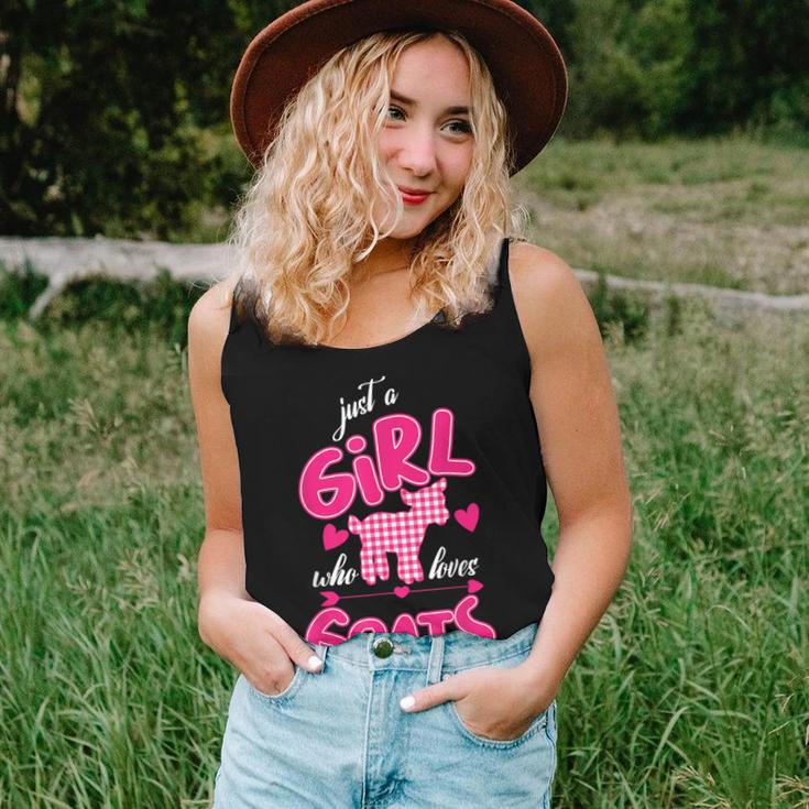 Just A Girl Who Loves Goats Love Arrow Women Tank Top Gifts for Her