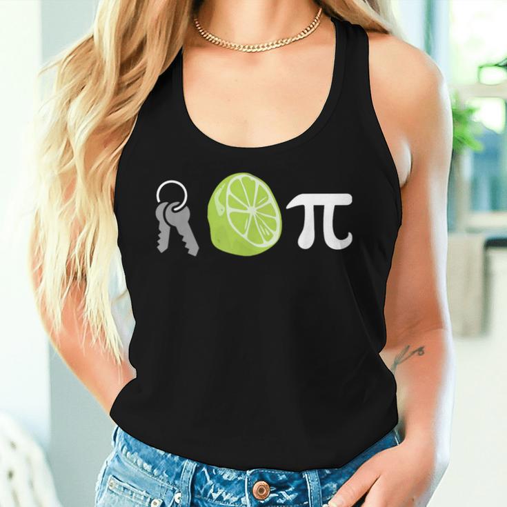 Key Lime Pi Pi Day Symbol Math Geek TeacherWomen Tank Top Gifts for Her