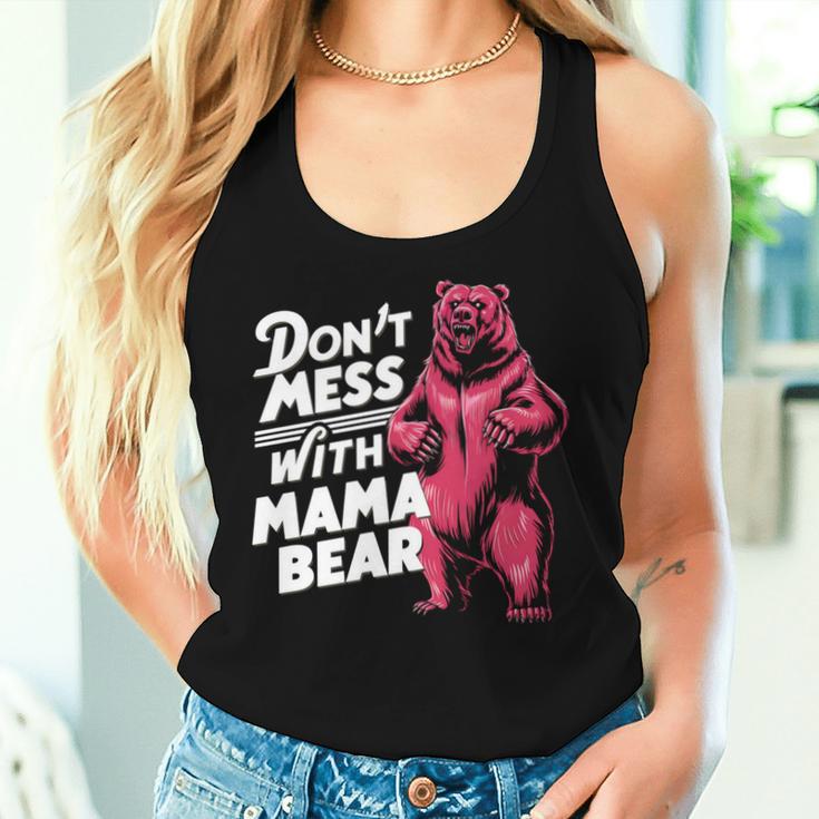 Lustiger Muttertag Für Damen Don't Mess With Mama Bear Tank Top Frauen Geschenke für Sie