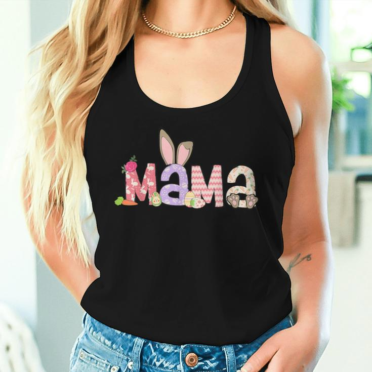 Mama Bunny Easter Mom Pregnancy Expecting Rabbit Mama Women Tank Top Gifts for Her