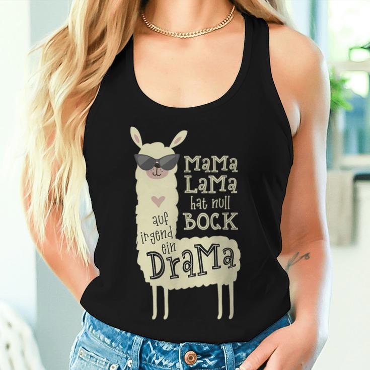 Mama Lama Drama Lama Alpaca Tank Top Frauen Geschenke für Sie