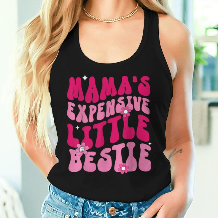 Mama's Expensive Little Bestie Mama Life Women Tank Top Gifts for Her