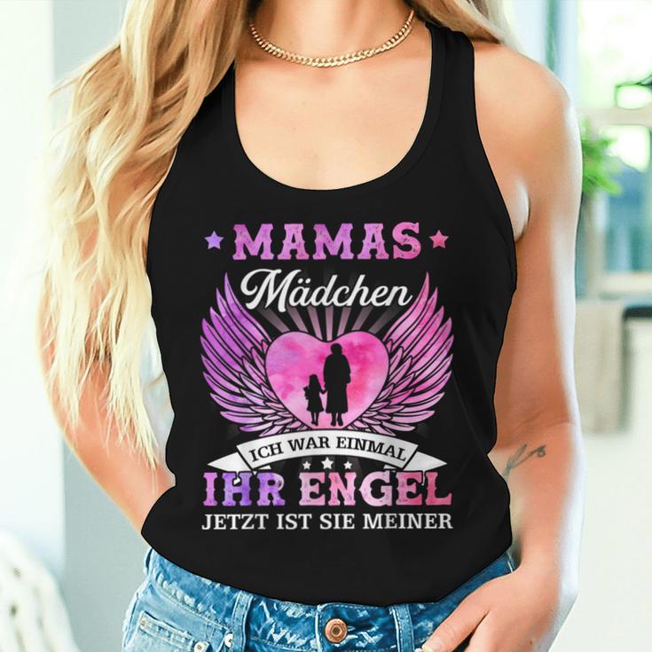 Mamas Girl Ich War Once Sein Angel Jetzt Ist Er Meiner S Tank Top Frauen Geschenke für Sie