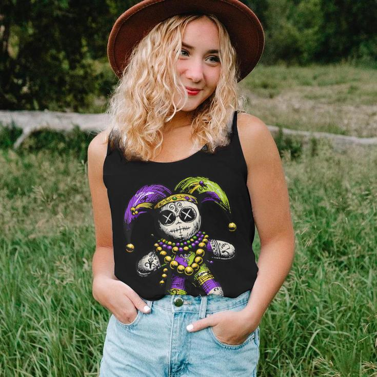 Mardi Gras Witch Doctor Goth Voodoo Doll Costume Women Tank Top Gifts for Her