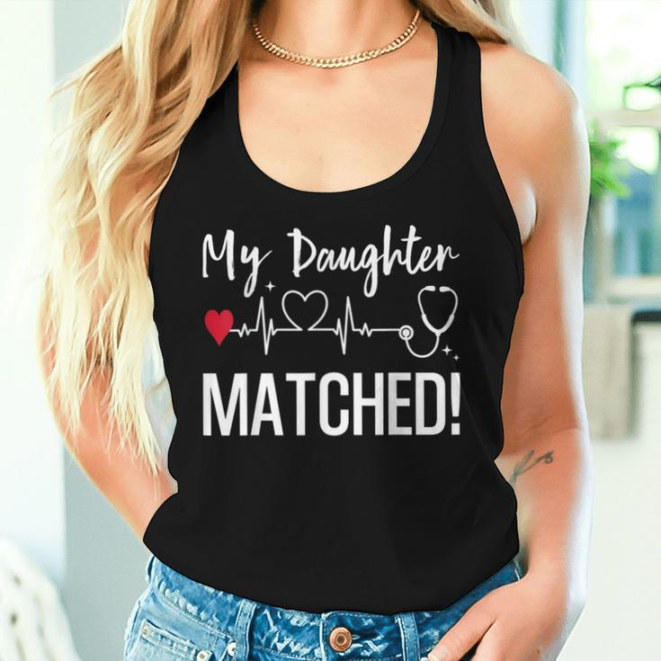 Match Day 2024 My Daughter Matched Medical Student Residency Women Tank Top Gifts for Her
