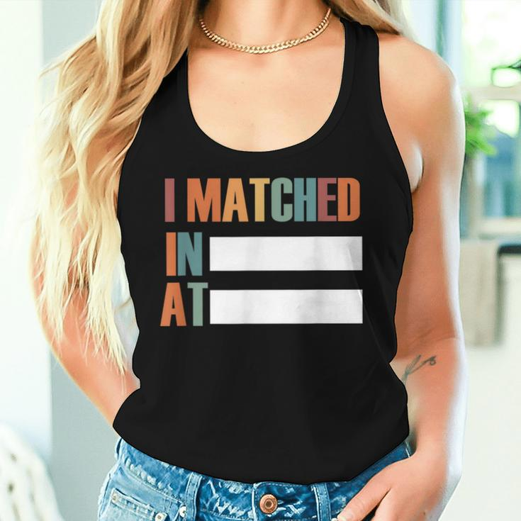And I Matched Residency Women Tank Top Gifts for Her