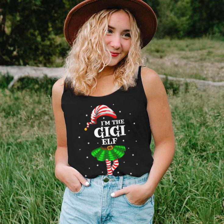 Matching Family Group I'm The Gigi Elf Christmas Women Tank Top Gifts for Her