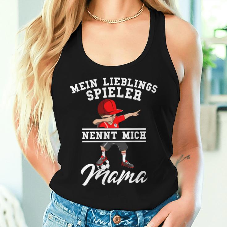 Mein Lieblings Spieler Nennt Mich Mama Football Mama Tank Top Frauen Geschenke für Sie