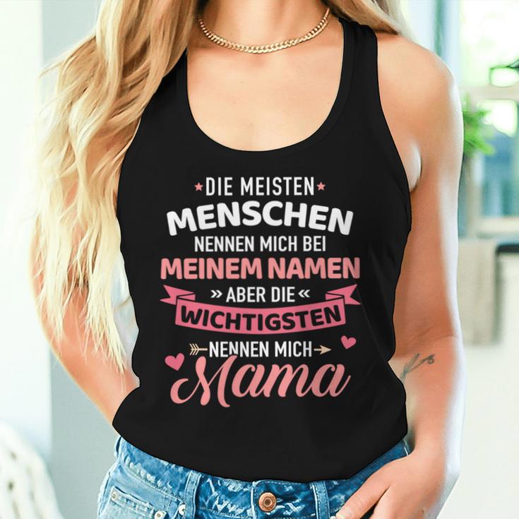 Meisten Menschen Nennen Mich Beim Namen Hauptmama Tank Top Frauen Geschenke für Sie