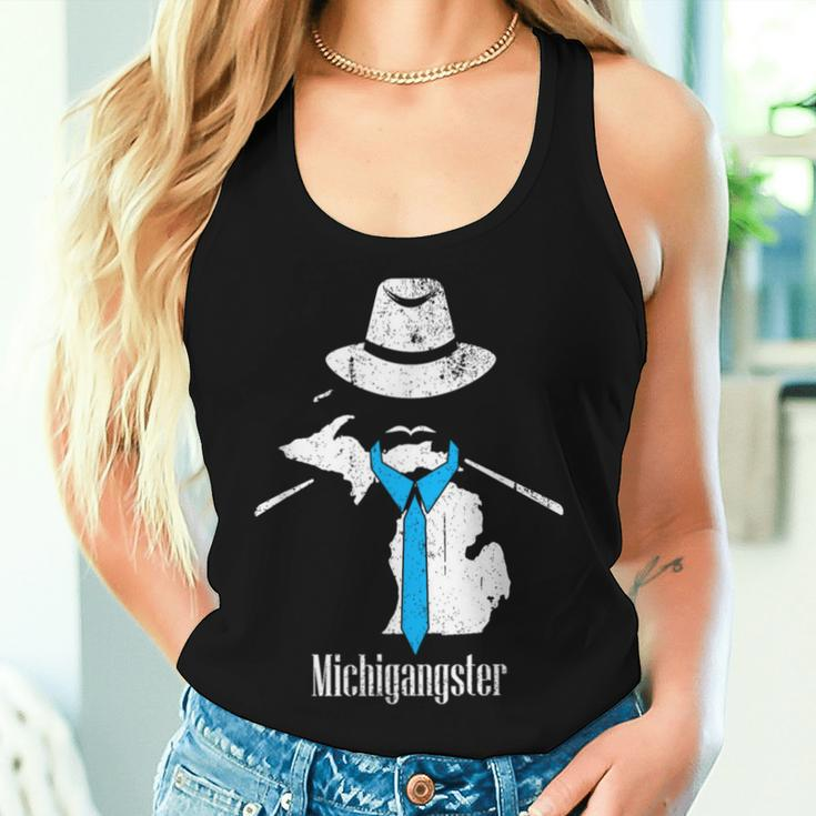 Michigan Great Lakes Lover Summer Michigangster Women Tank Top Gifts for Her