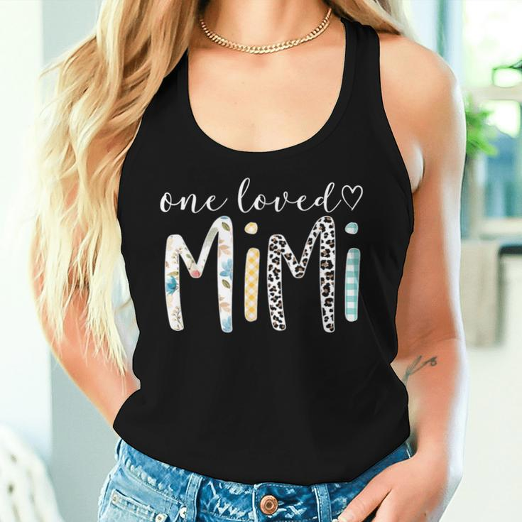 Mimi One Loved Mimi Mother's Day Women Tank Top Gifts for Her