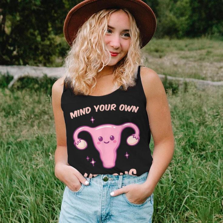 Mind Your Own Uterus Women's Rights Pro Choice Feminist Women Tank Top Gifts for Her