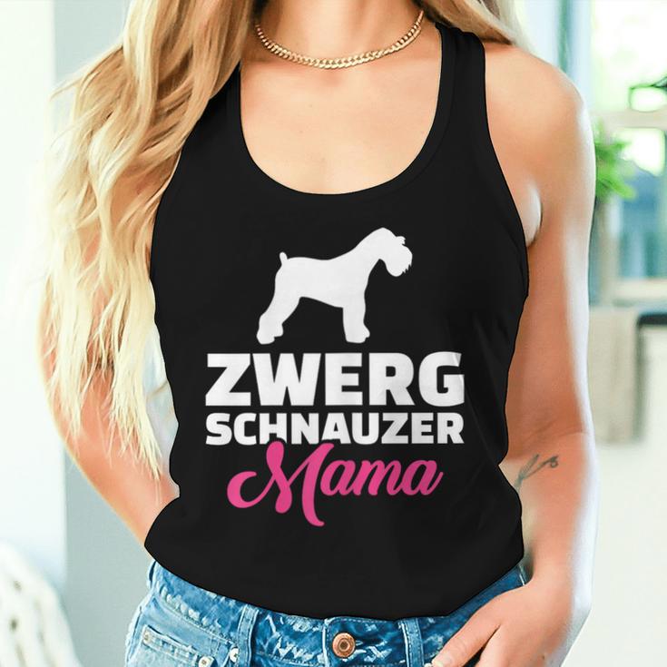 Miniature Schnauzer Mama Tank Top Frauen Geschenke für Sie