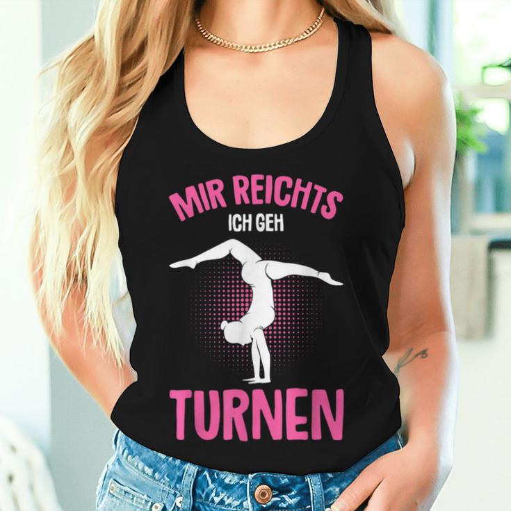 Mir Reichts Ich Geh Gymnastics Girls' Tank Top Frauen Geschenke für Sie