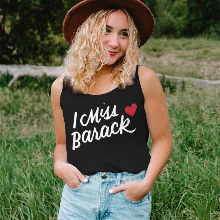 I Miss Barack Barrack Obama President History Political Women Tank Top Gifts for Her