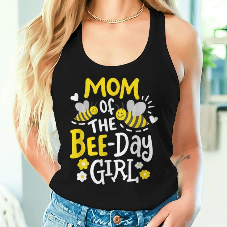 Mom Of The Bee-Day Girl Birthday Party Matching Family Women Women Tank Top Gifts for Her