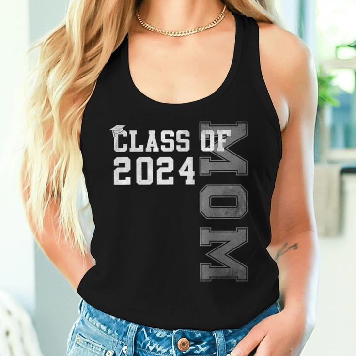 Mom Mother Senior 2024 Proud Mom Of A Class Of 2024 Graduate Women Tank Top Gifts for Her