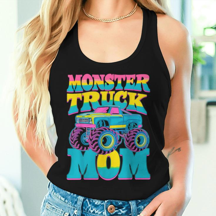 Monster Truck Mom Birthday Party Monster Truck Women Tank Top Gifts for Her