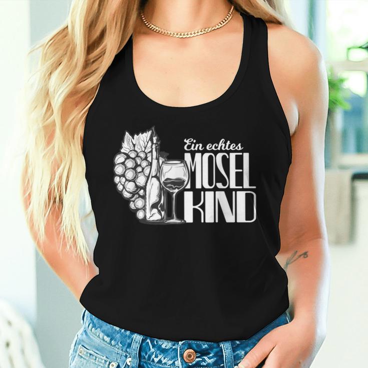 Mosel Wine Slogan Moselaner Tank Top Frauen Geschenke für Sie