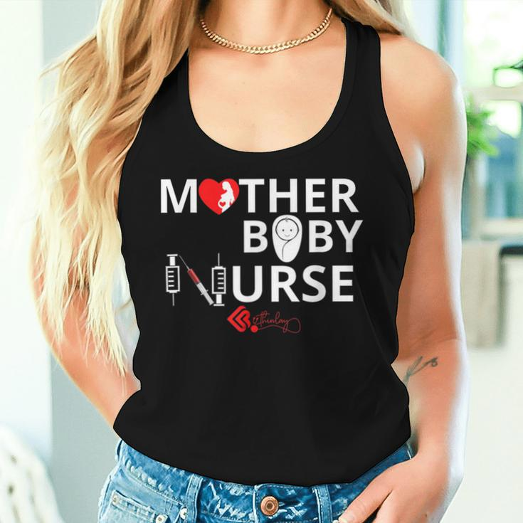 Mother Baby Rn Ob Nurse Women Tank Top Gifts for Her