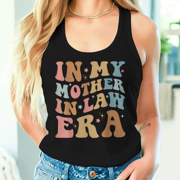 In My Mother In Law Era Retro Groovy Mother-In-Law Women Tank Top Gifts for Her