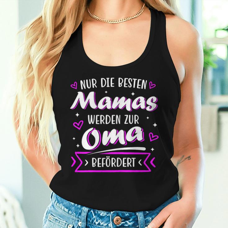 Muttertag Mama Schwangerschaft Ankündigung Du Wirst Oma Tank Top Frauen Geschenke für Sie