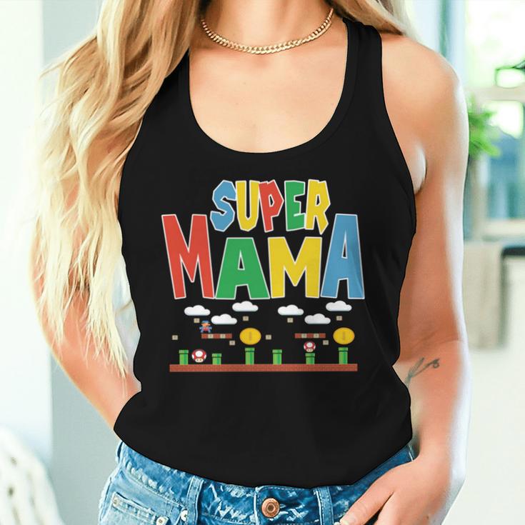 Muttertagsgeschenk Für Mama Personalisiert Super Mama Tank Top Frauen Geschenke für Sie