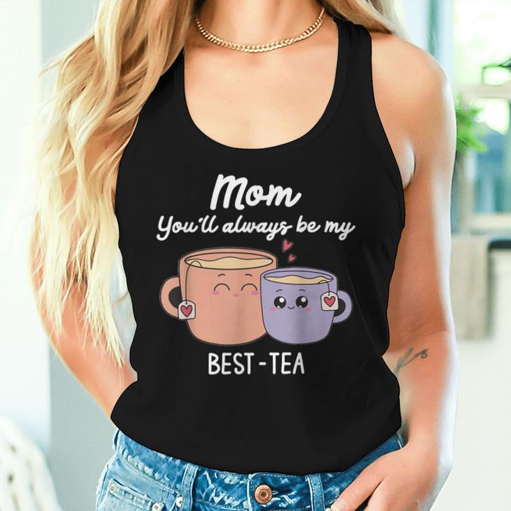 Muttertagszitat Mama Du Wirst Immer Mein Bester Frauentag Tank Top Frauen Geschenke für Sie