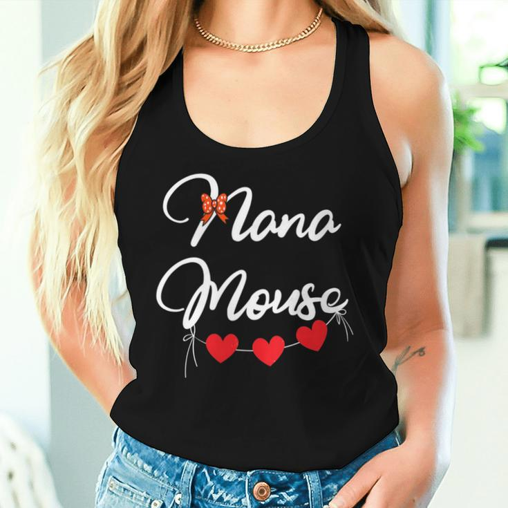 Nana Mouse Grandma Grandmother Granny Mother's Day Women Tank Top Gifts for Her