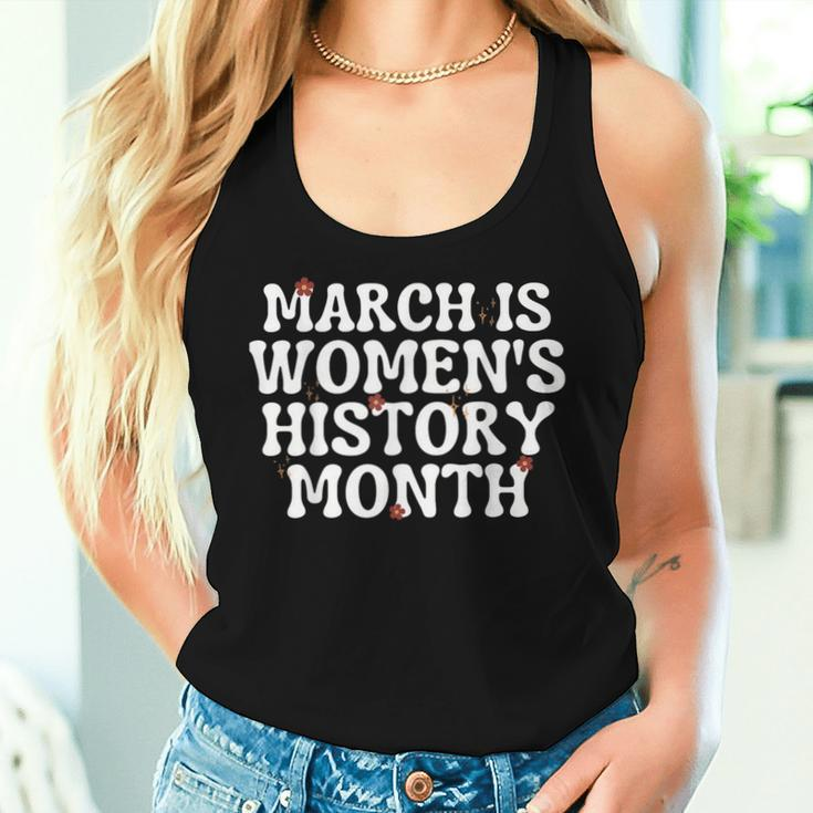 National Woman Day March Is Women's History Month Women Tank Top Gifts for Her