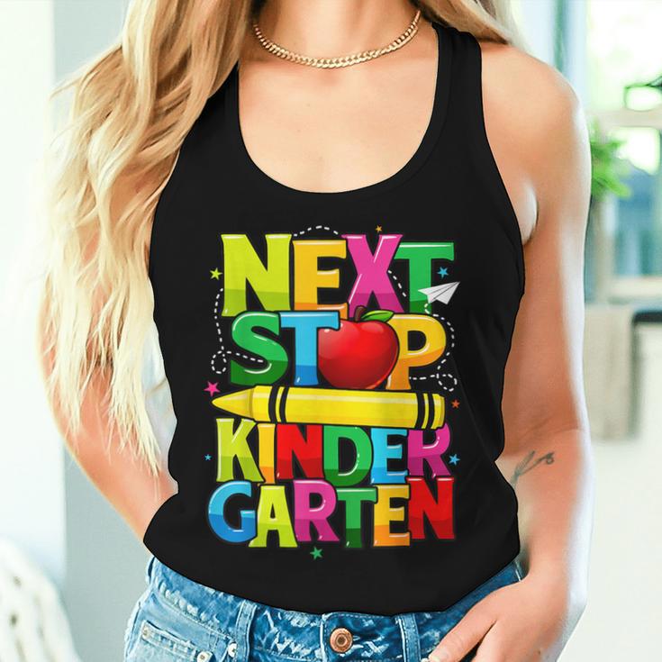 Next Stop Kindergarten Preschool Graduation 2023 Boys Girls Women Tank Top Gifts for Her