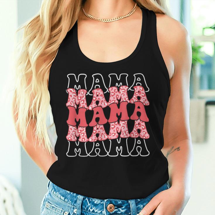 Niedliches Leoparden-Mama-Mäd Tank Top Frauen Geschenke für Sie