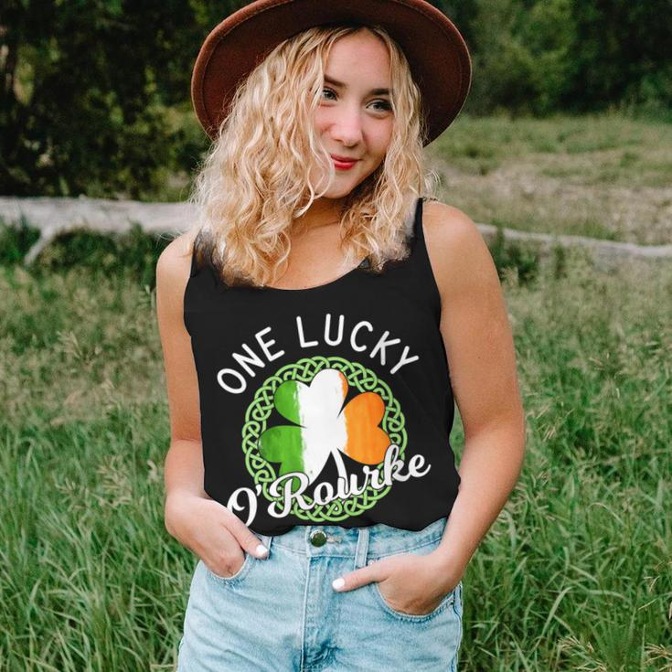 One Lucky O'rourke Irish Family Name Women Tank Top Gifts for Her
